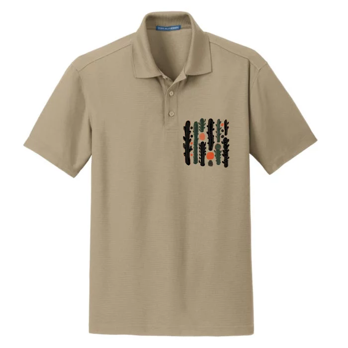 Cacti Crew Dry Zone Grid Performance Polo