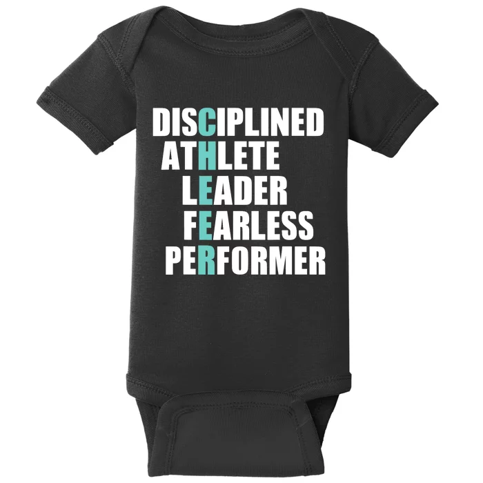 Cheer Cute Cheerleader Gifts Teen Cheerleading Baby Bodysuit