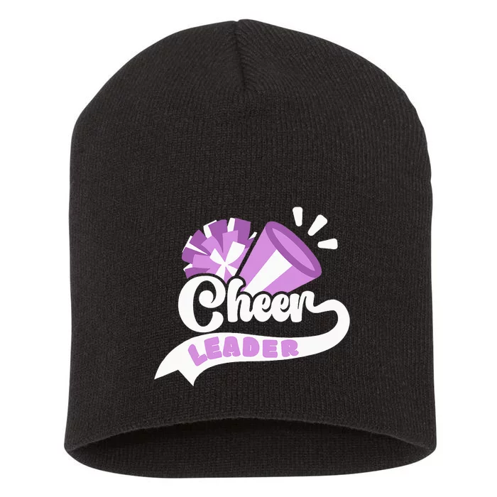 Cheerleader Cheerleading Short Acrylic Beanie