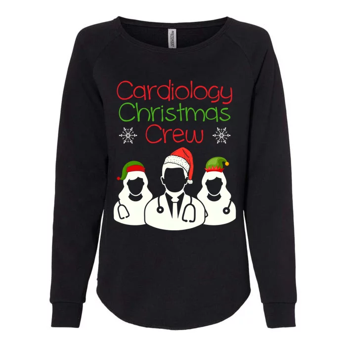 Cardiology Christmas Crew Cardiologist Student Nurse Gift Meaningful Gift Womens California Wash Sweatshirt