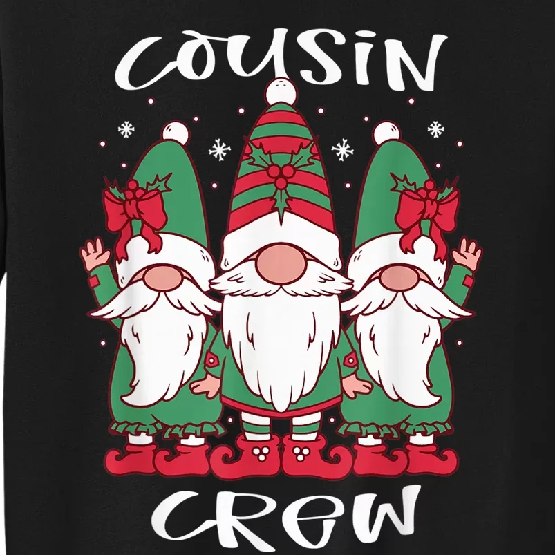 Cousin Crew Christmas Family Squad Naughty Matching Santa Sweatshirt