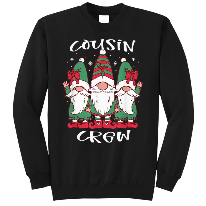 Cousin Crew Christmas Family Squad Naughty Matching Santa Sweatshirt