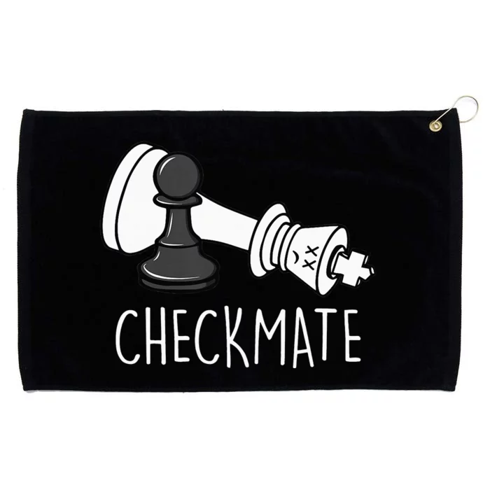 Chess Checkmate Chess Player King Pawn Grommeted Golf Towel