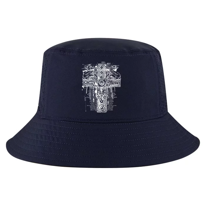 Celtic Cross Cool Comfort Performance Bucket Hat