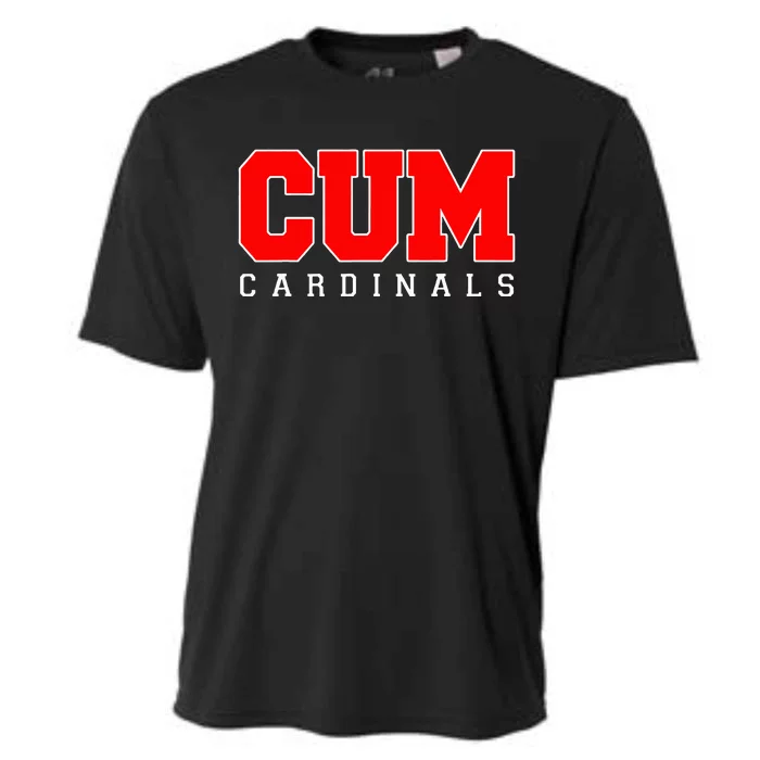 Cum Cardinal Christian University Michigancumcardinalschristianuniversitymi Cooling Performance Crew T-Shirt