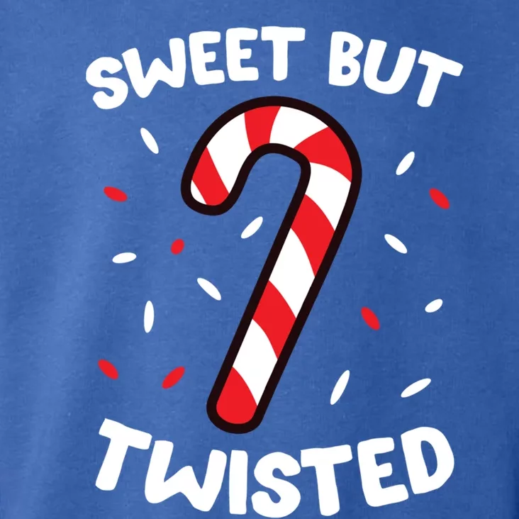 Christmas Candy Cane Sweet But Twisted Funny Christmas Xmas Gift Toddler Hoodie