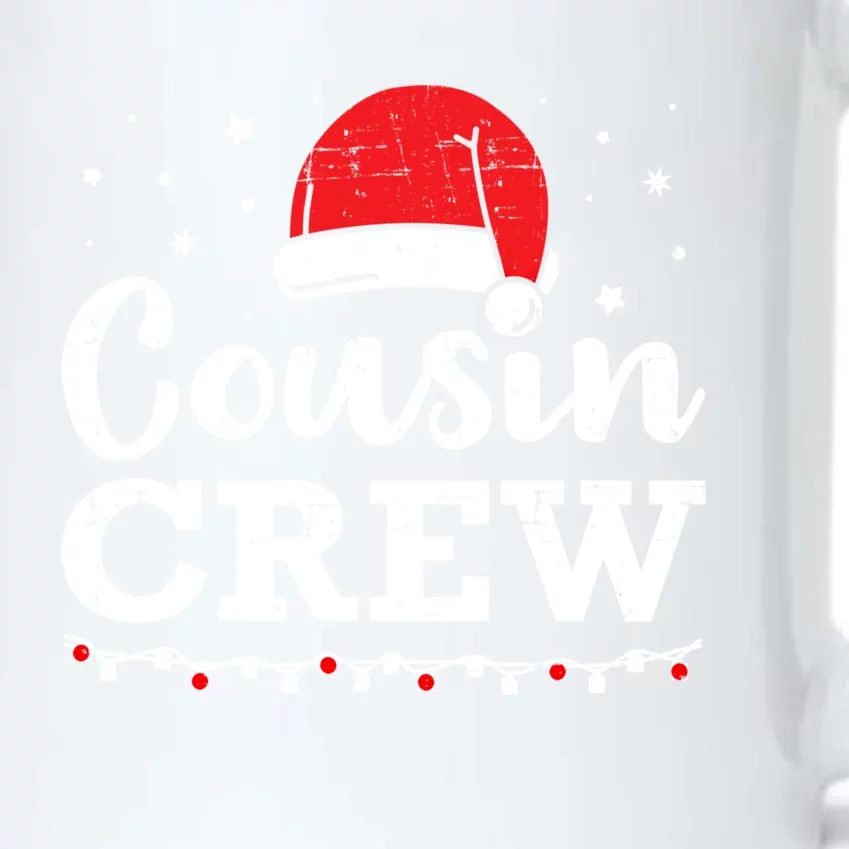 Christmas Cousin Crew Gift Black Color Changing Mug