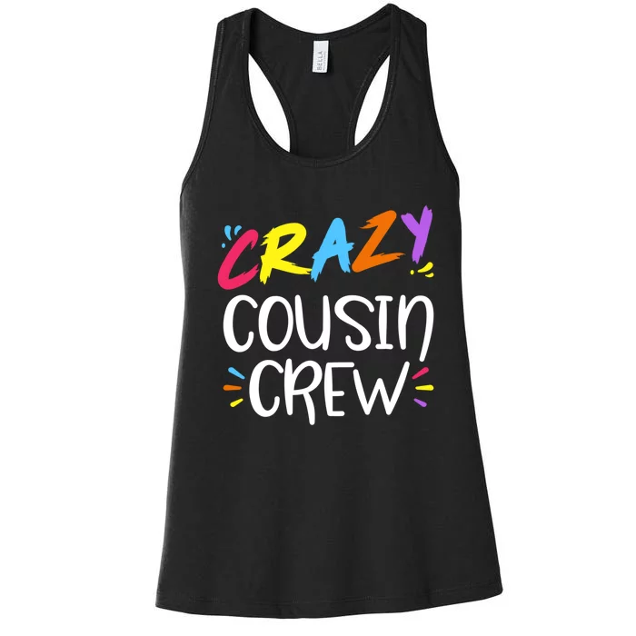 Crazy Cousin Crew Gift Women's Racerback Tank