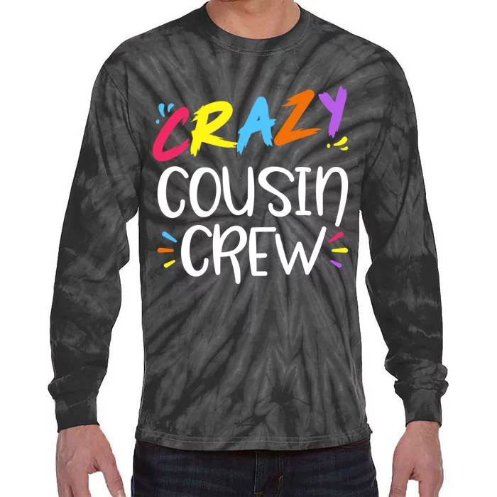 Crazy Cousin Crew Gift Tie-Dye Long Sleeve Shirt