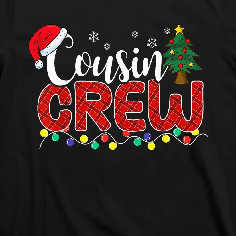 Cousin Crew Christmas Family Reunion Making Memories Xmas T-Shirt