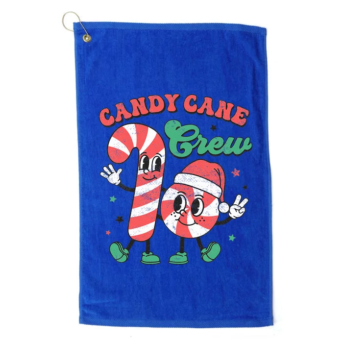 Candy Cane Crew Christmas Xmas Love Candy Platinum Collection Golf Towel