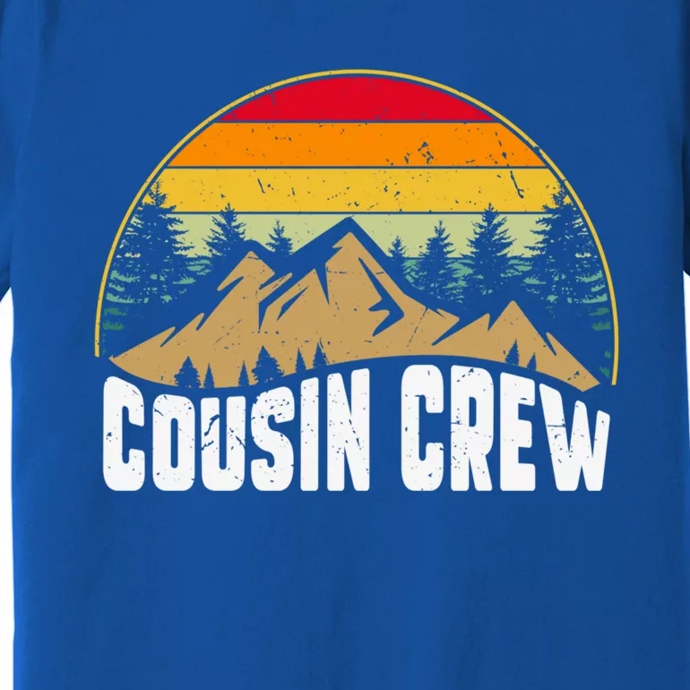 Cousin Camping Crew Road Trip Outdoor Adventure Camping Cute Gift Premium T-Shirt