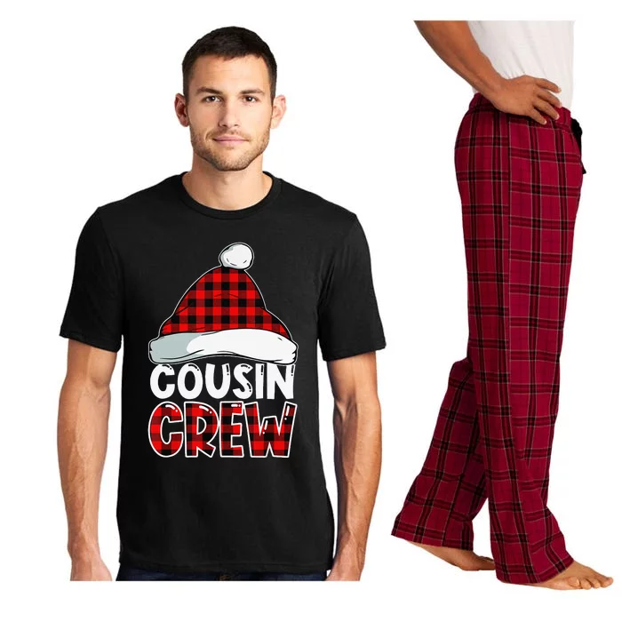 Christmas Cousin Crew Buffalo Red Plaid Pajamas Family Xmas Love Pajama Set