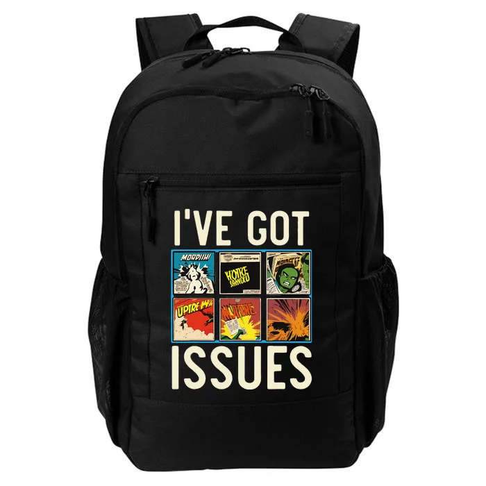 Comic Collector Comic Reader Reading Comic Books Daily Commute Backpack