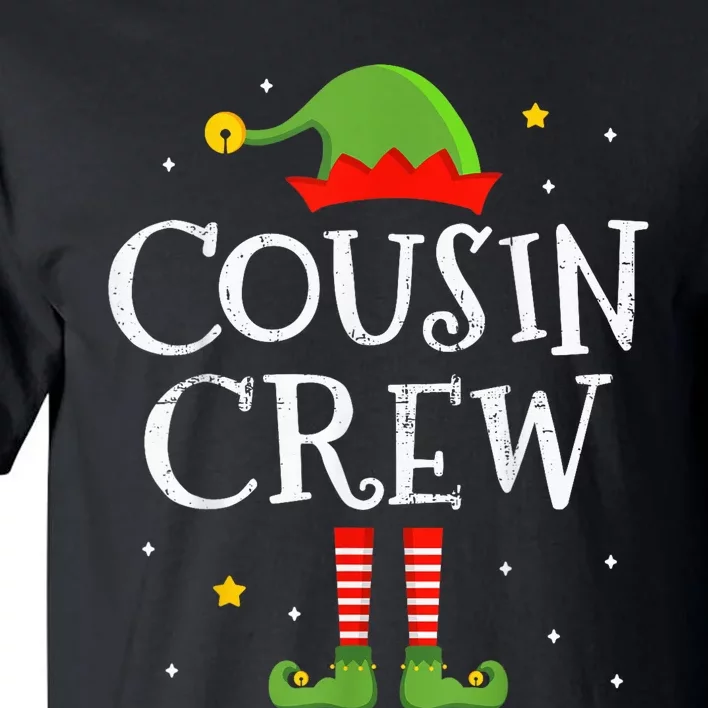 Christmas cousin crew with elf costume for family xmas Tall T-Shirt