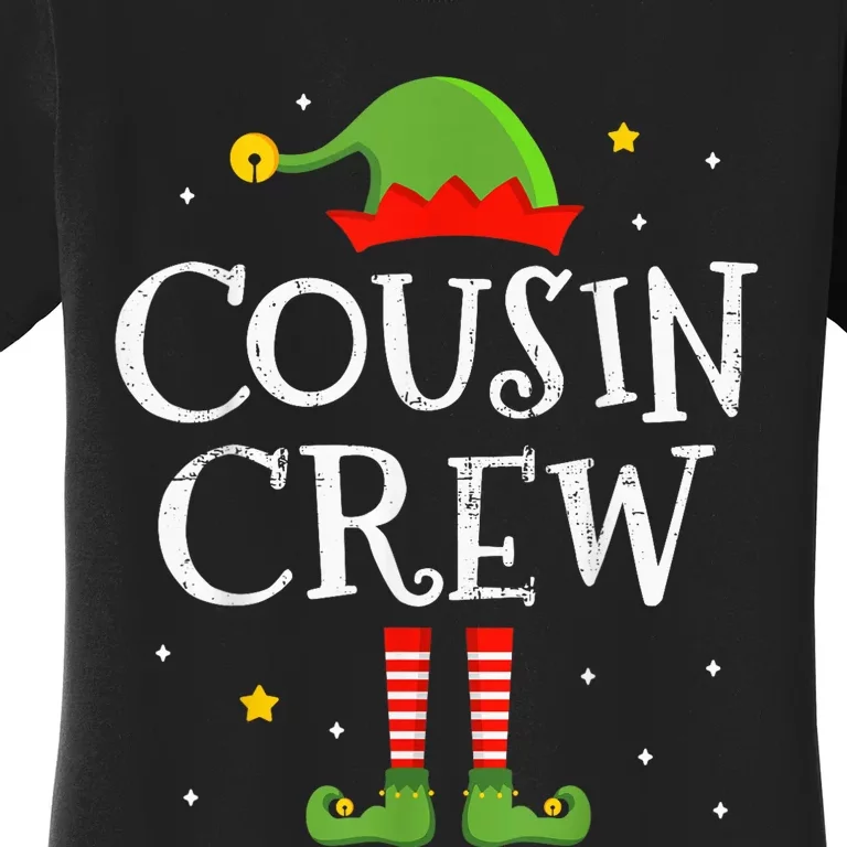 Christmas cousin crew with elf costume for family xmas Women's T-Shirt