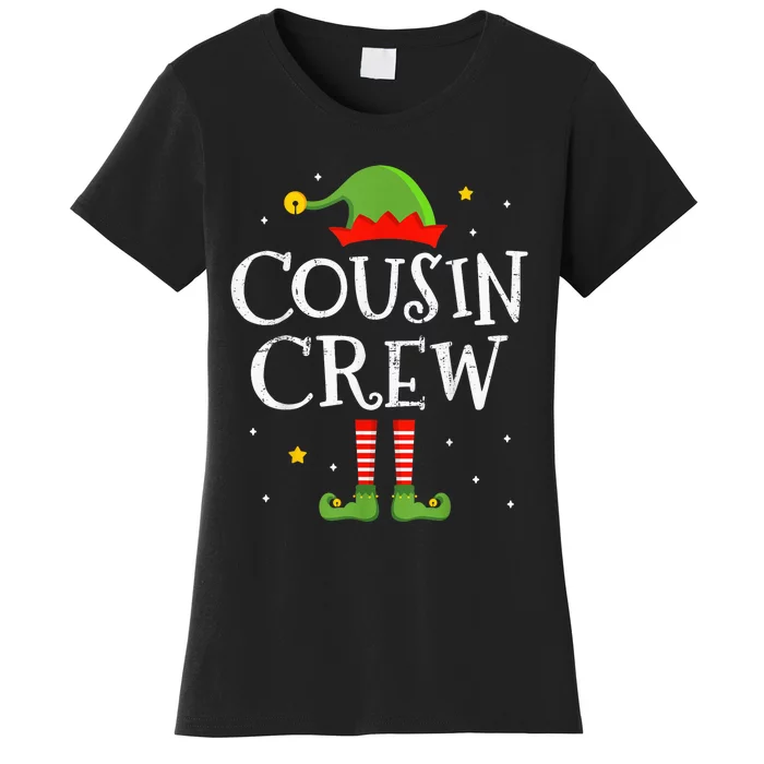 Christmas cousin crew with elf costume for family xmas Women's T-Shirt