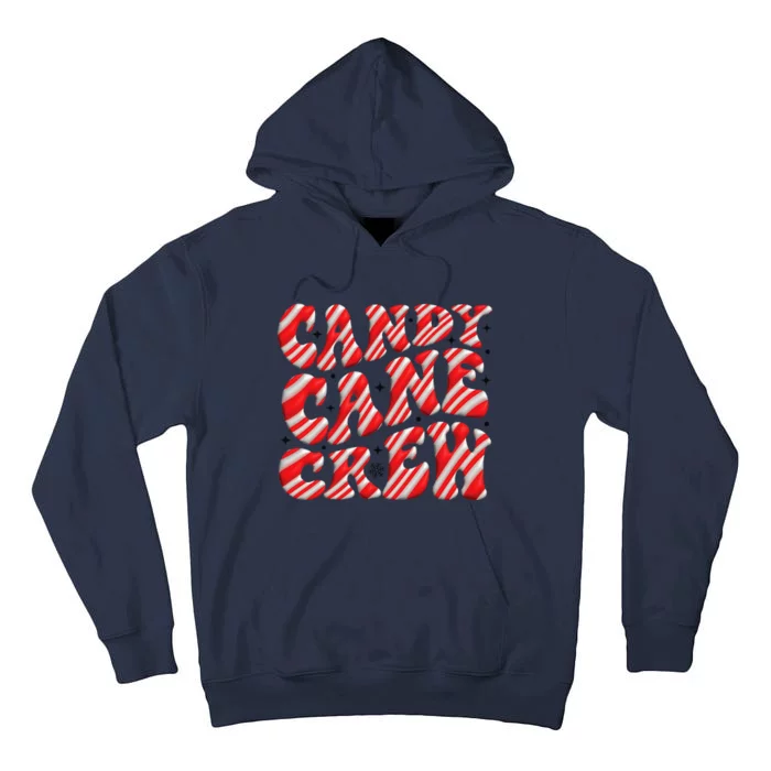 Candy Cane Crew Funny Christmas Candy Cane Lover Xmas Pajama Tall Hoodie