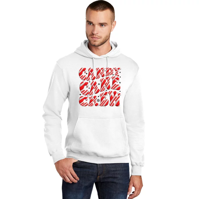 Candy Cane Crew Funny Christmas Candy Cane Lover Xmas Pajama Hoodie