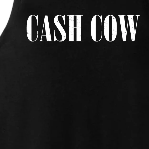 Cash Cow Ladies Tri-Blend Wicking Tank