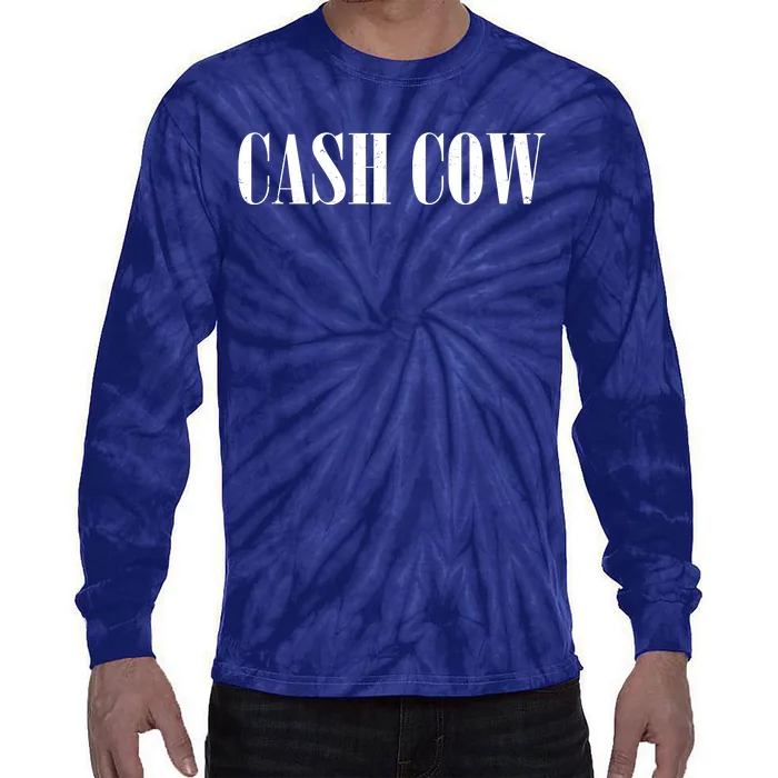 Cash Cow Tie-Dye Long Sleeve Shirt