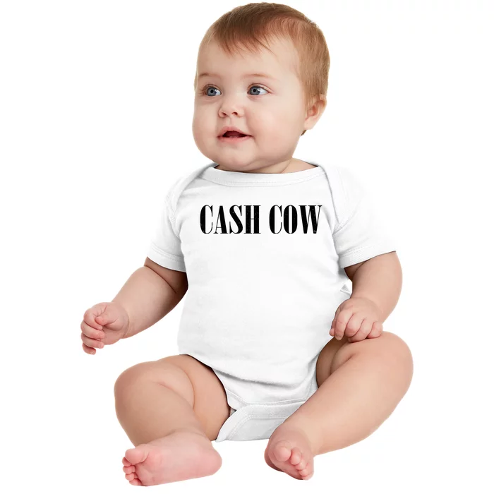 Cash Cow Baby Bodysuit