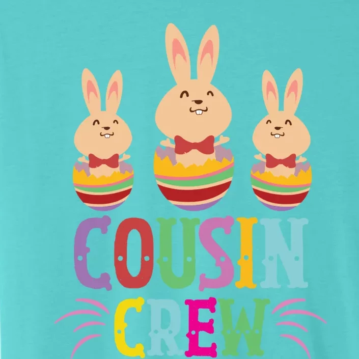 Cousin Crew Cute Bunny Rabbit Matching Easter Day Party Gift ChromaSoft Performance T-Shirt