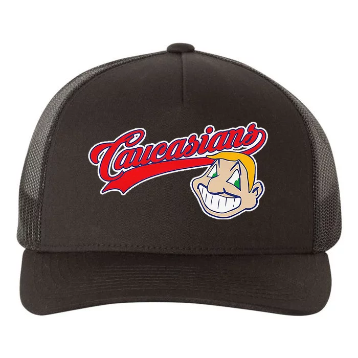 Cleveland Caucasians Yupoong Adult 5-Panel Trucker Hat