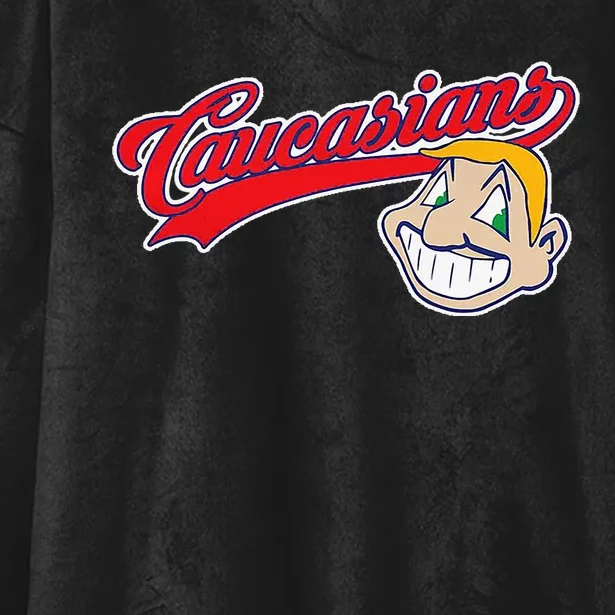 Cleveland Caucasians Hooded Wearable Blanket