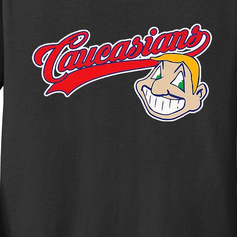 Cleveland Caucasians Kids Long Sleeve Shirt