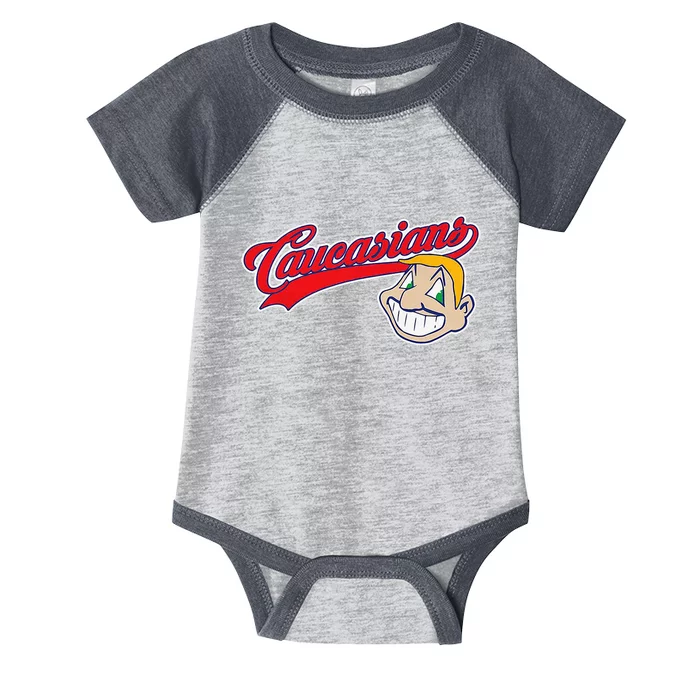 Cleveland Caucasians Infant Baby Jersey Bodysuit