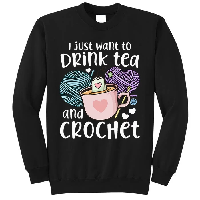 Crocheting Crochet Tall Sweatshirt