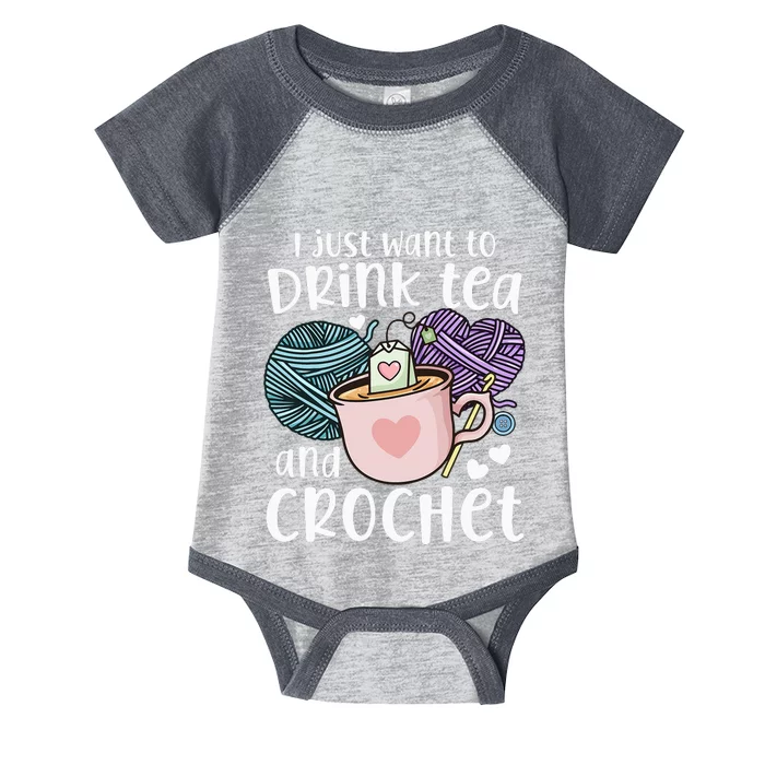 Crocheting Crochet Infant Baby Jersey Bodysuit