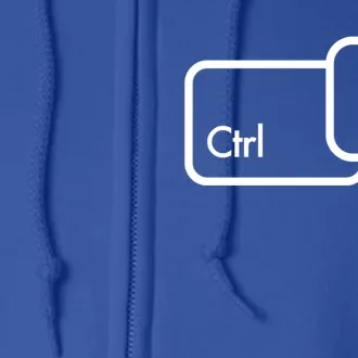 Ctrl C Copy Paste Family Matching Great Gift Full Zip Hoodie