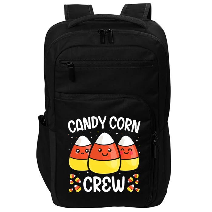 Candy Corn Crew Halloween Costume Friends Impact Tech Backpack