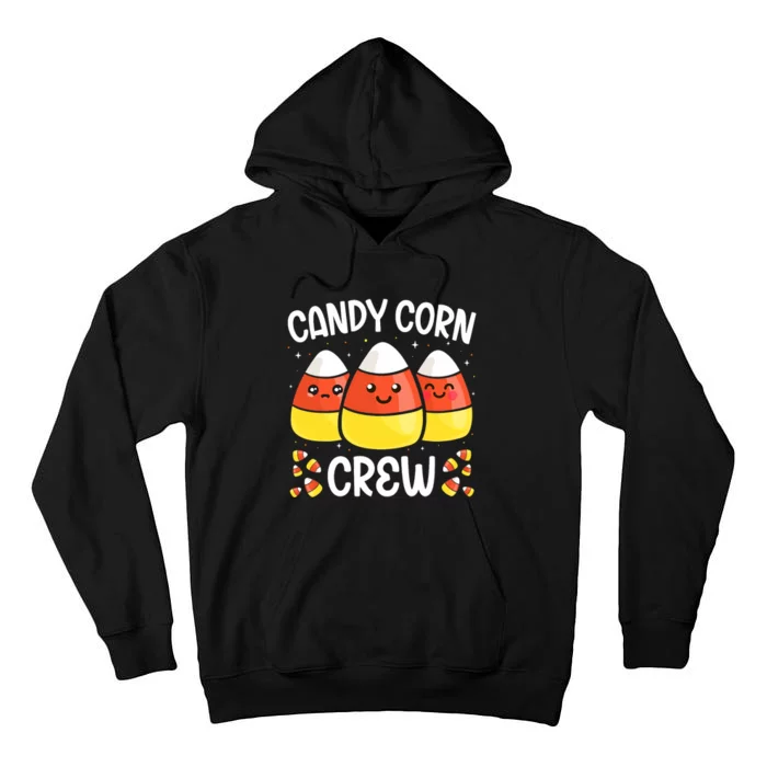 Candy Corn Crew Halloween Costume Friends Tall Hoodie