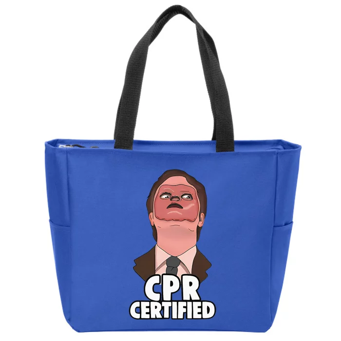 Cpr Certified Zip Tote Bag