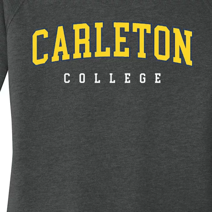 Carleton College Women's Perfect Tri Tunic Long Sleeve Shirt