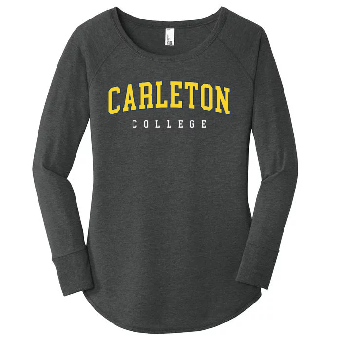 Carleton College Women's Perfect Tri Tunic Long Sleeve Shirt