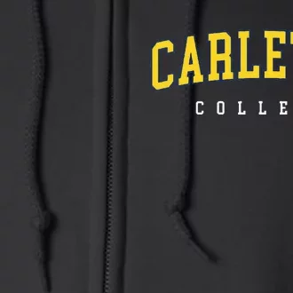 Carleton College Full Zip Hoodie