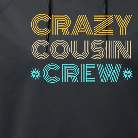 Crazy Cousin Crew Performance Fleece Hoodie