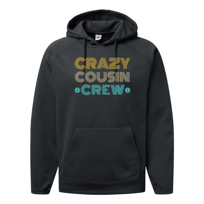 Crazy Cousin Crew Performance Fleece Hoodie