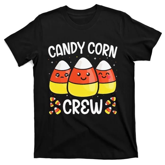 Candy Corn Crew Halloween Costume Friends Gift T-Shirt