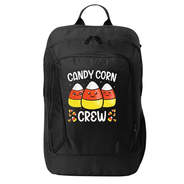 Candy Corn Crew Halloween Costume Friends Gift City Backpack