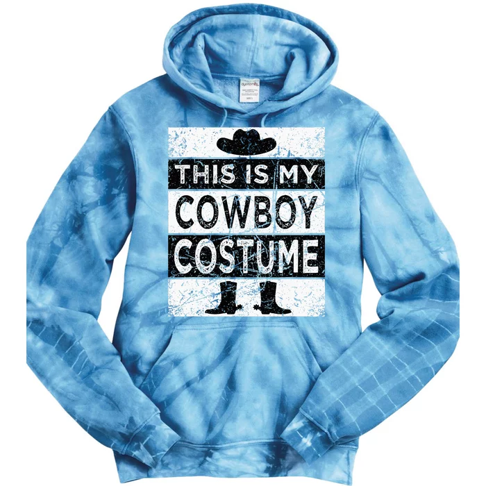 Cowboy Costume Country Western Costume Tie Dye Hoodie