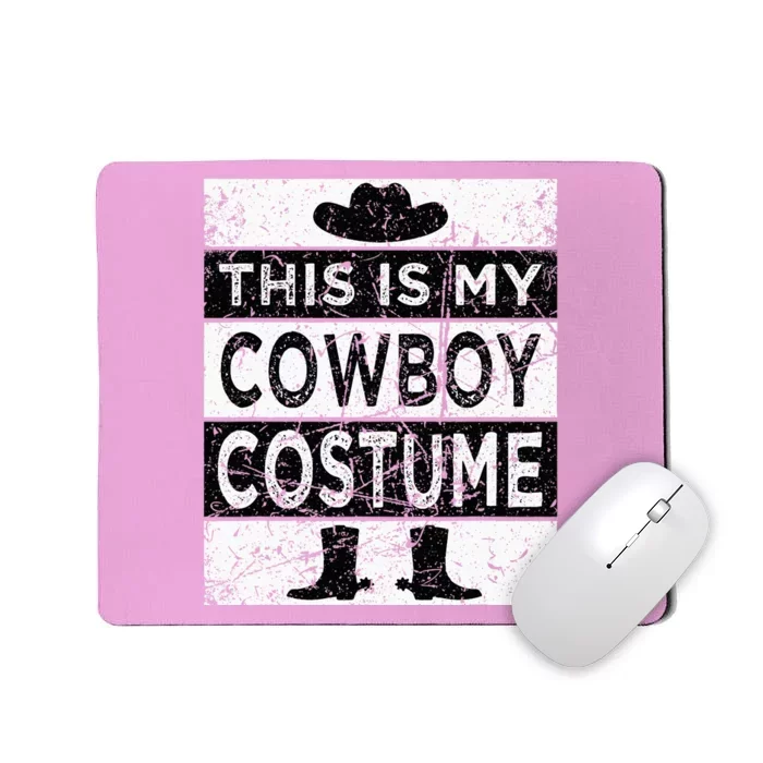 Cowboy Costume Country Western Costume Mousepad