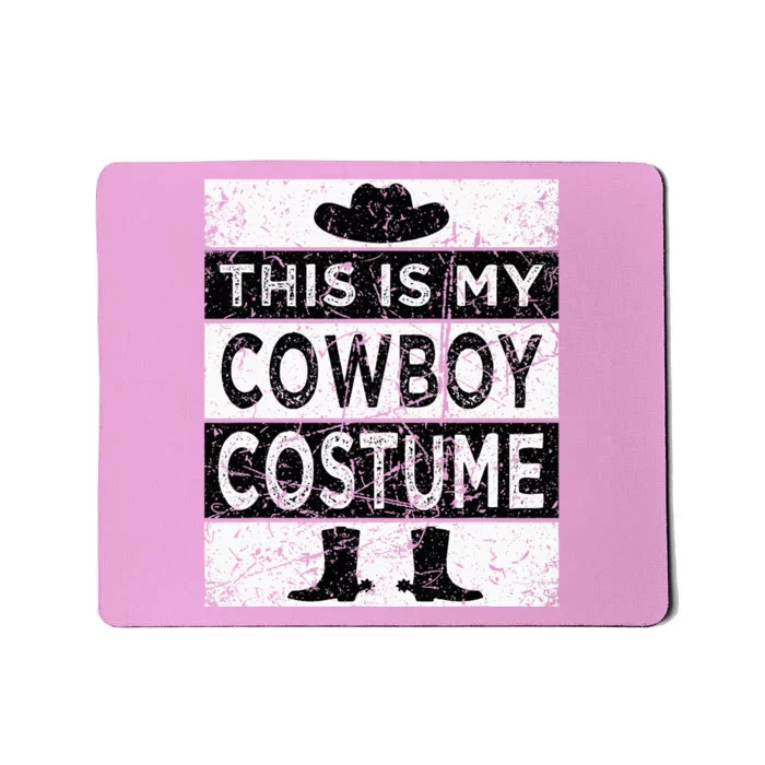 Cowboy Costume Country Western Costume Mousepad