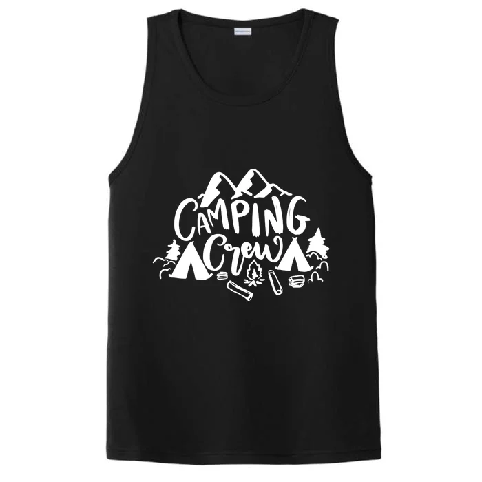 Camping Crew Camp Trip For Campers Performance Tank