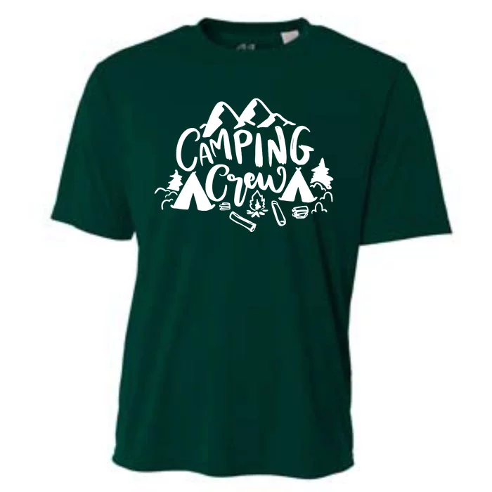 Camping Crew Camp Trip For Campers Cooling Performance Crew T-Shirt