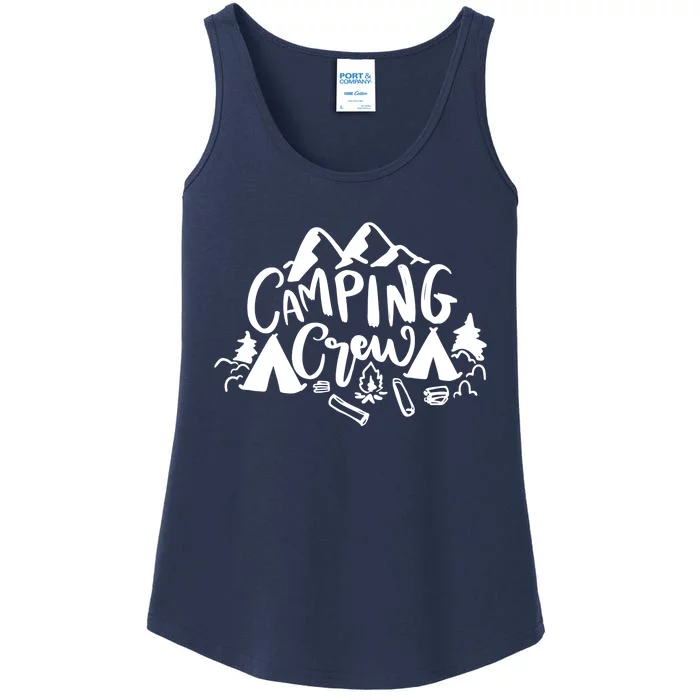 Camping Crew Camp Trip For Campers Ladies Essential Tank